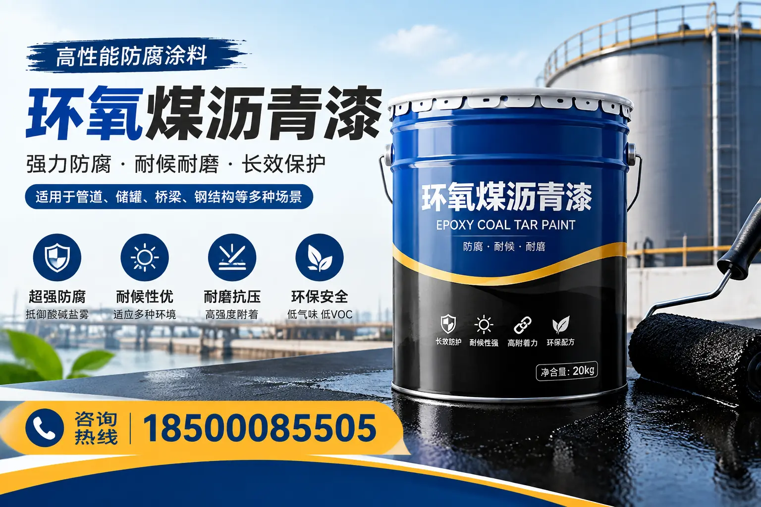 环氧煤沥青漆的施工步骤详解，遂宁装修必备知识